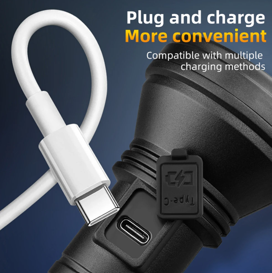 Lampe Innovante Ultra-Puissante avec Base Magnétique