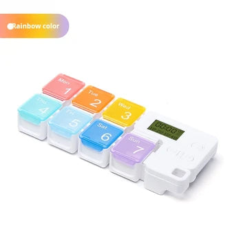 Pill Box Portable 7 Jours – Avec Alarme