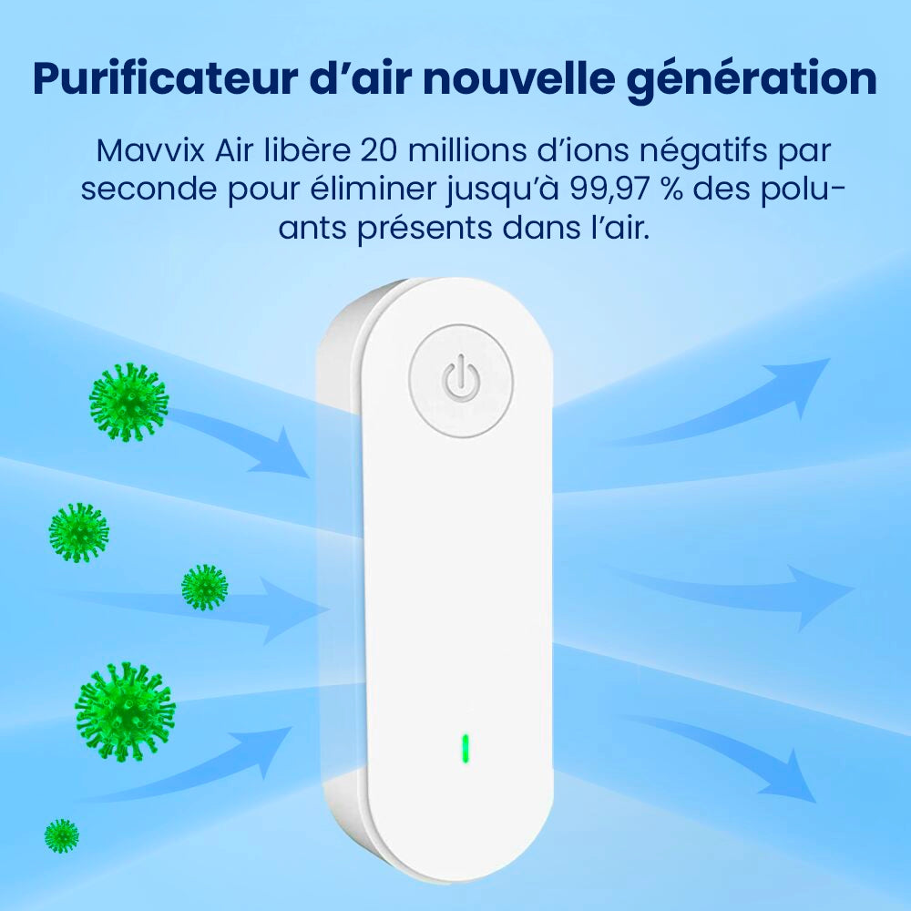 Purificateur d'air ionique⎟Mavvix Air