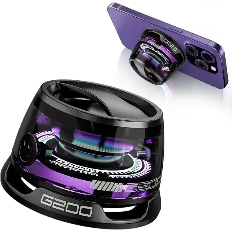 Speaker Bluetooth magnétique G200 avec lumière RVB - CI