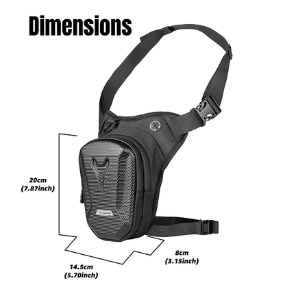 Sacoche de jambe moto