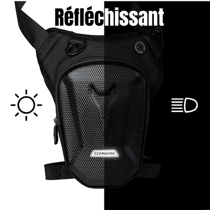 Sacoche de jambe moto