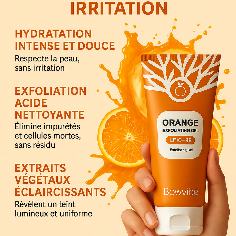 Exfoliant Gel Orange Dites adieu aux taches brunes et à la rugosité