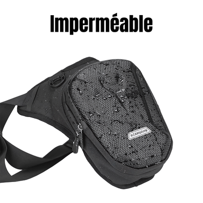 Sacoche de jambe moto