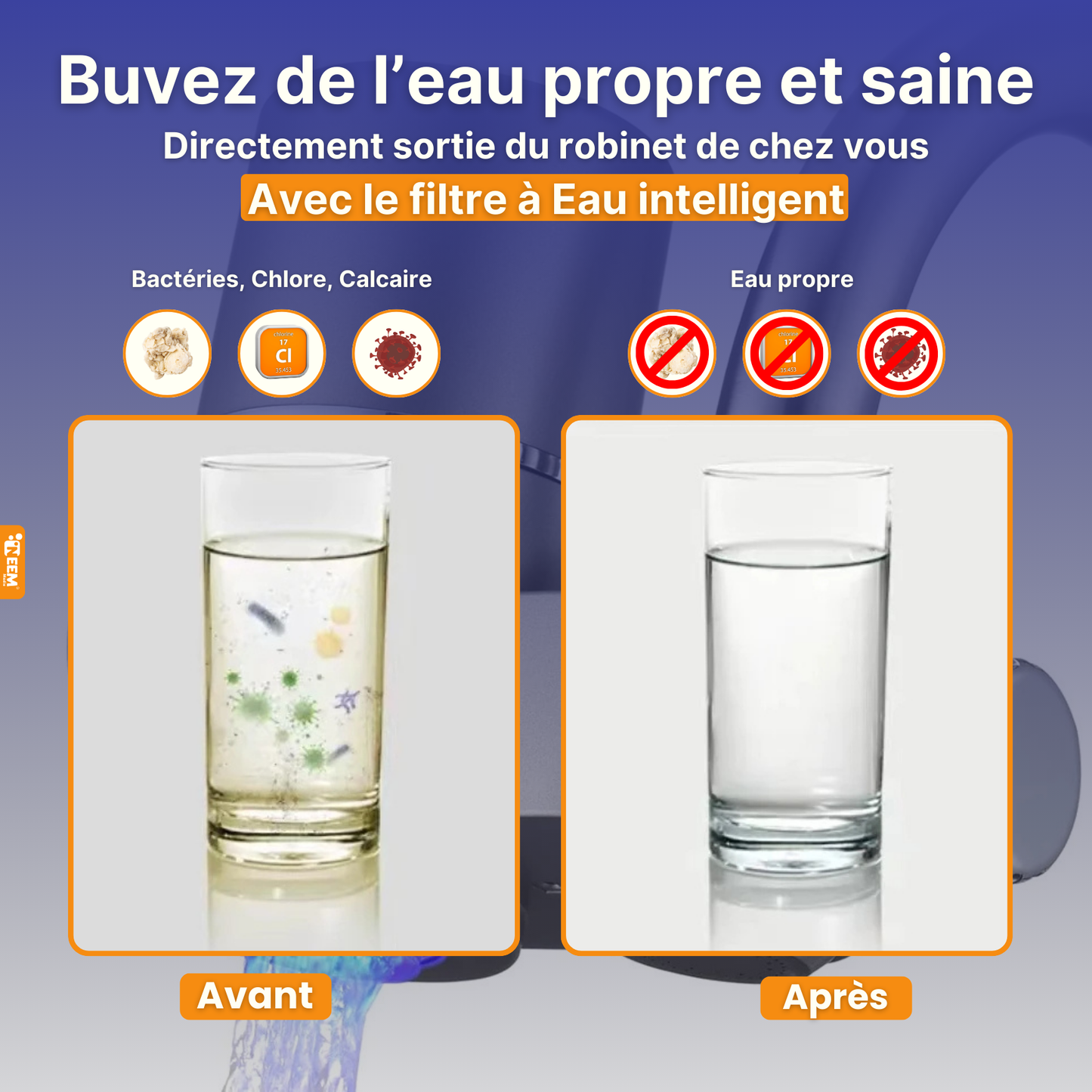 Purificateur d'Eau Anti-Calcaire