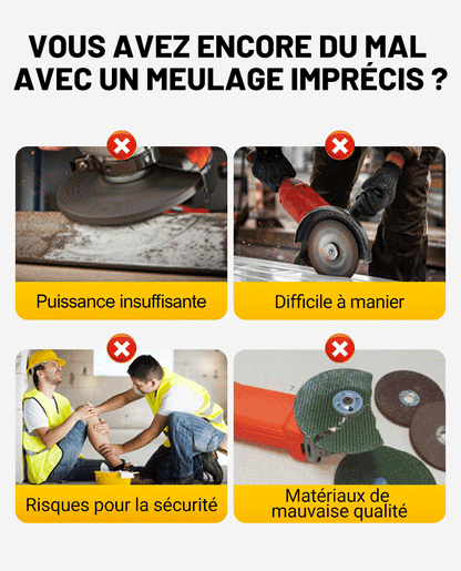 Mini broyeur à angle avec disque de coupe