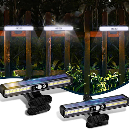 Lampe solaire à clipser – un éclairage puissant et autonome