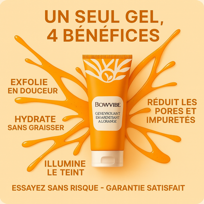 Exfoliant Gel Orange Dites adieu aux taches brunes et à la rugosité