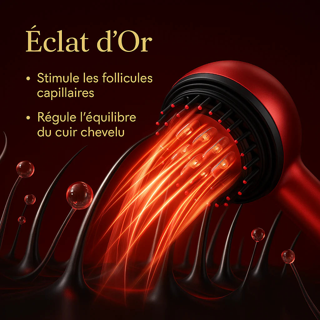 Peigne de Massage Électrique