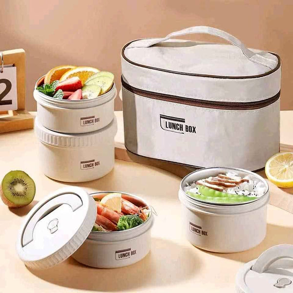 Lunch Box Isotherme Premium – Mangez chaud et sain, partout, à tout moment !