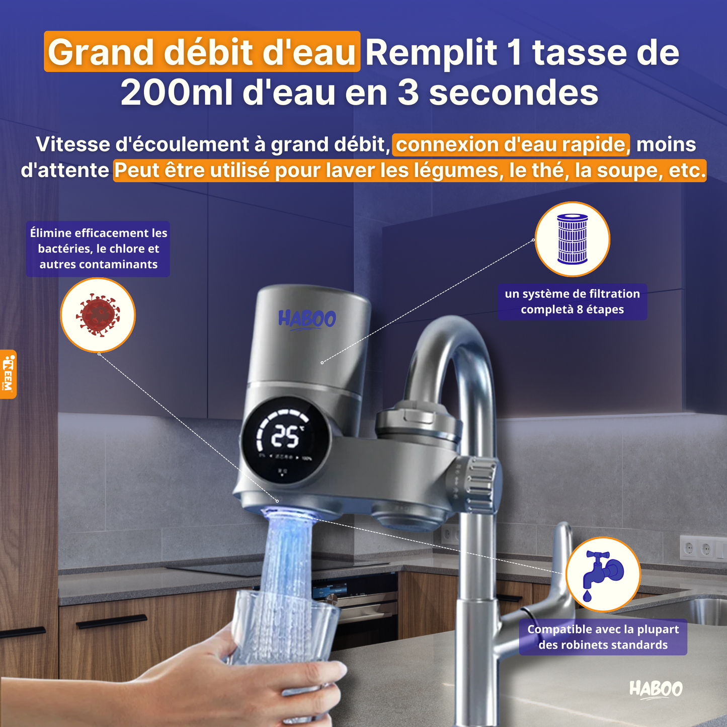 Purificateur d'Eau Anti-Calcaire