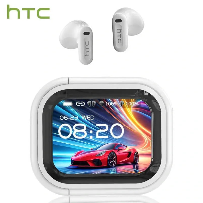 Écouteurs HTC de Traduction AI à Écran Couleur HD