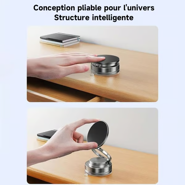 Support téléphone magnétique pliable