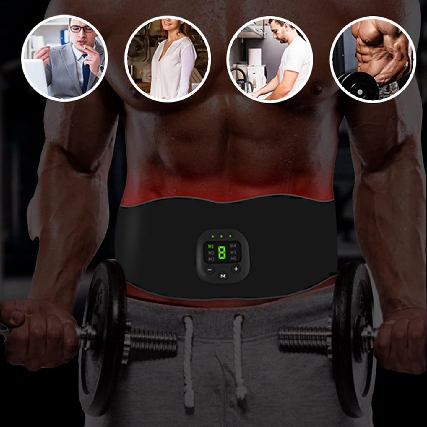 AbdoTech™ – Ceinture abdominale tonifiante