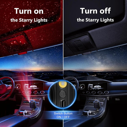 Diffuseur de parfum USB C 5 en 1 Chargeur de voiture rétractable rapide