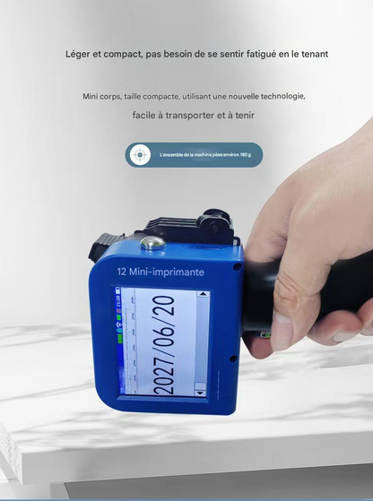 Nouvelle mini imprimante à jet d'encre portable