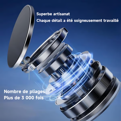 Support téléphone magnétique pliable
