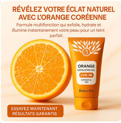 Exfoliant Gel Orange Dites adieu aux taches brunes et à la rugosité