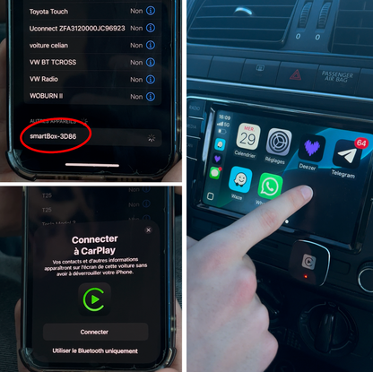 CarPlay sans fil en un instant !
