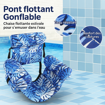 Chaises longues gonflables pour piscine