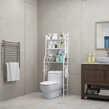 ÉTAGÈRE AU-DESSUS DES TOILETTES