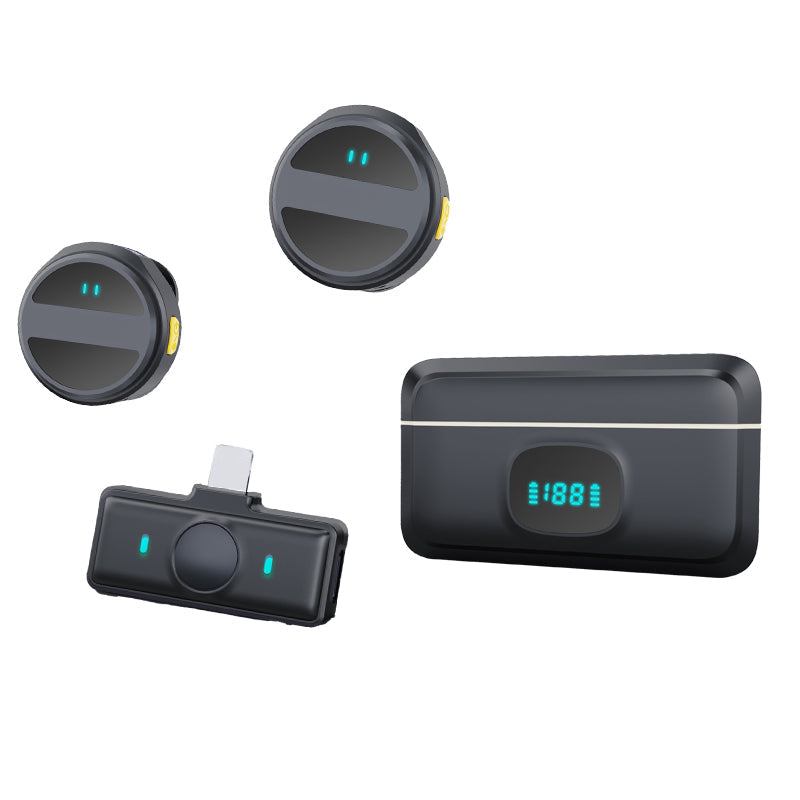 Micro Sans Fil Double pour Enregistrements Fluides