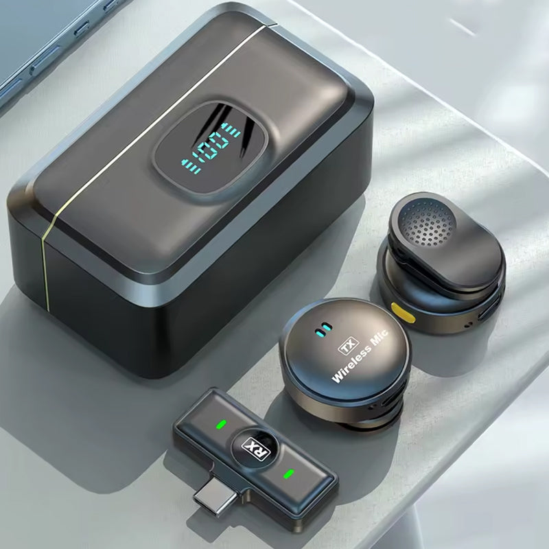 Micro Sans Fil Double pour Enregistrements Fluides