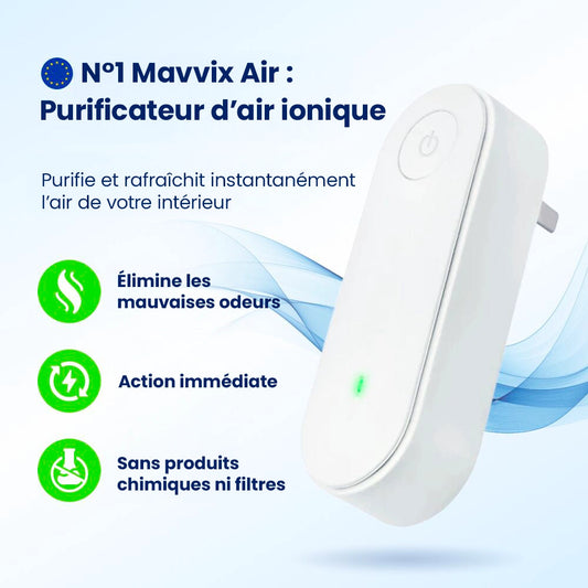 Purificateur d'air ionique⎟Mavvix Air