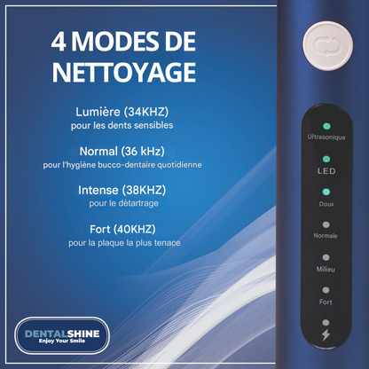 Un sourire plus blanc et une bouche plus saine, nouveau détartreur à ultrasons Dentalshine !