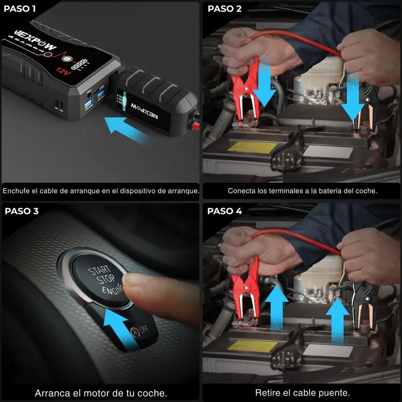 Chargeur de batterie intelligent pour voiture et moto