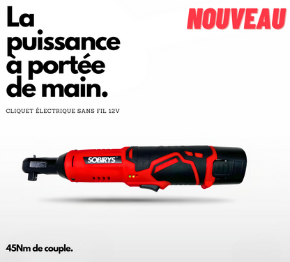 Clé à Cliquet Électrique Professionnelle Torque Master