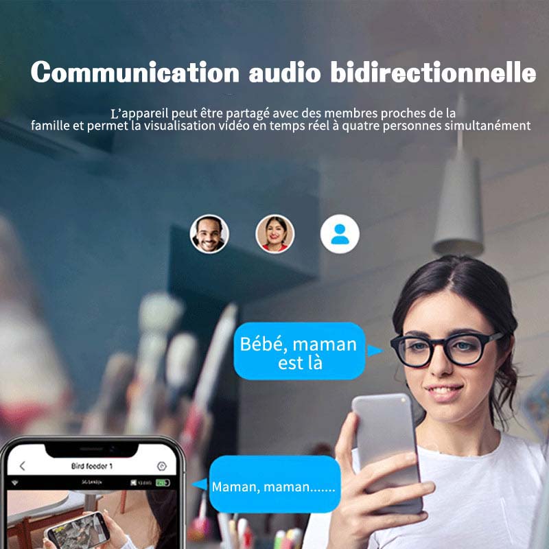 Caméra de vision nocturne sans fil