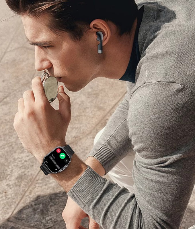 Smart Watch avec Écouteurs