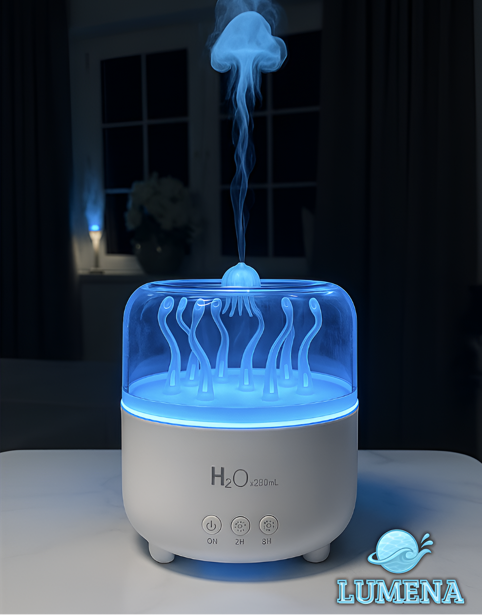 Diffuseur Méduse 2025 – Ambiance Relax Instantanée