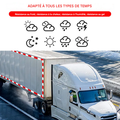 Autocollant de camion de sécurité