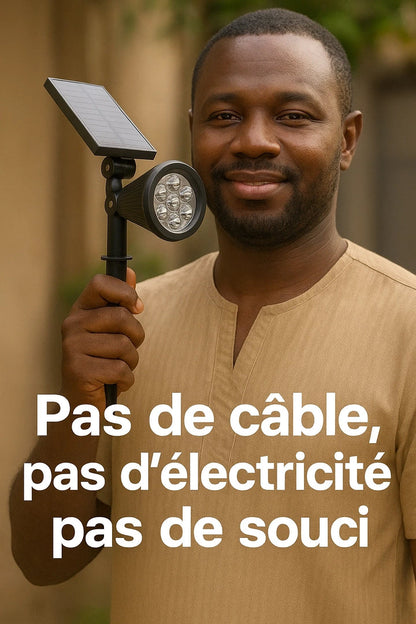 LumiJardin™ – Lampe Solaire de Jardin – Version Standard Éco