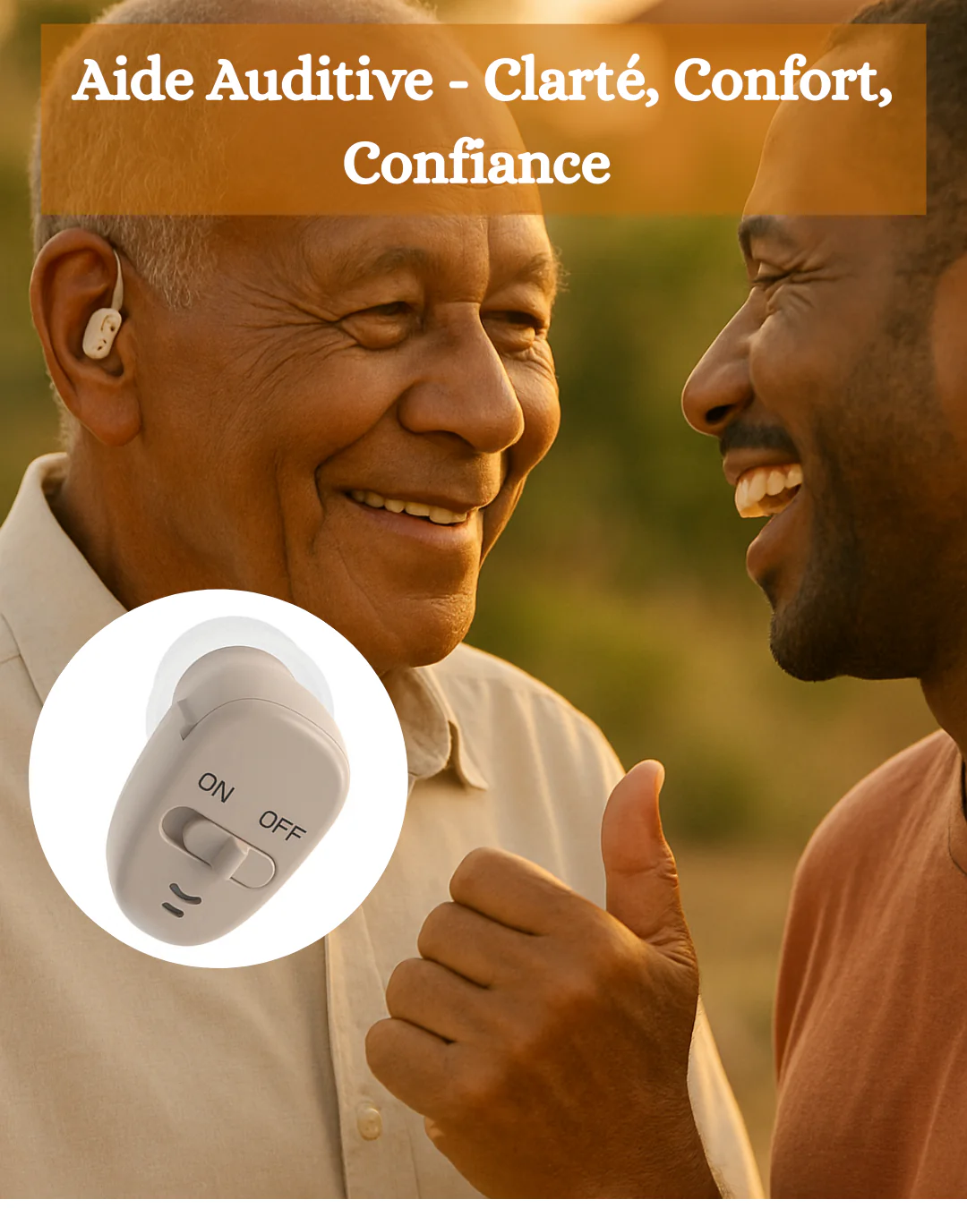 Aide Auditive - Amplificateur de Son Clair