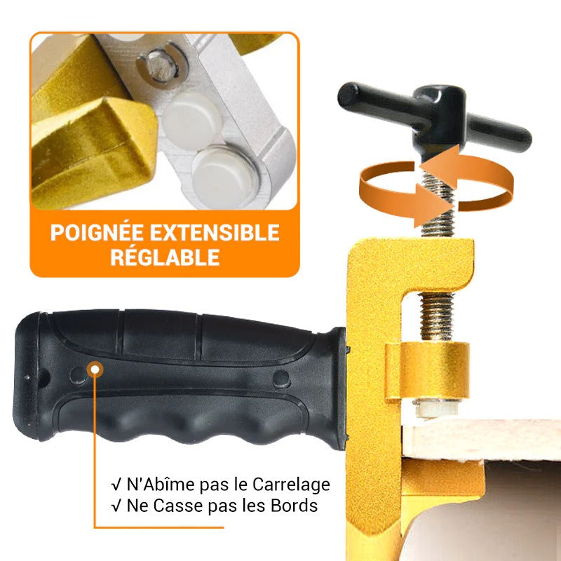coupeur de carreaux de céramique de verre 2 en 1